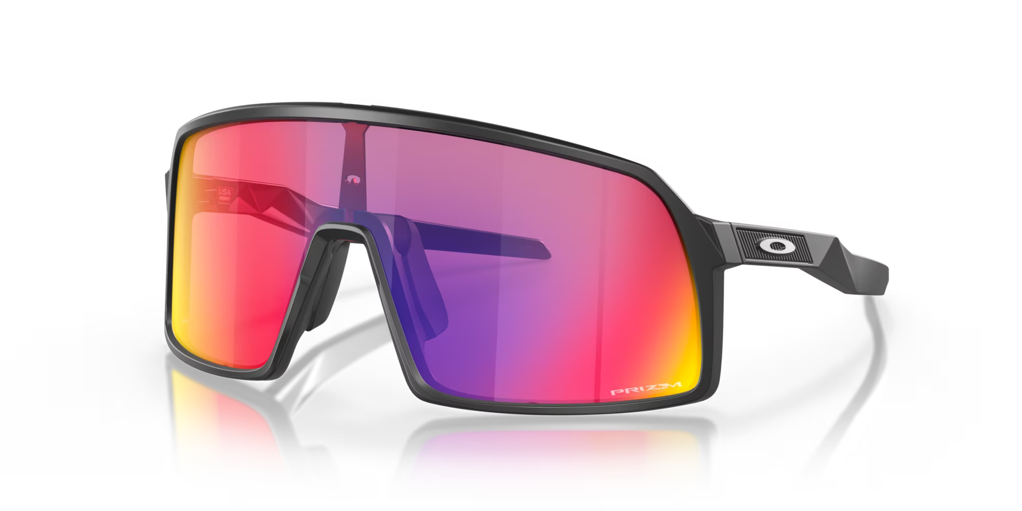 Oakley Sutro S Mattschwarze Radfahrerbrille