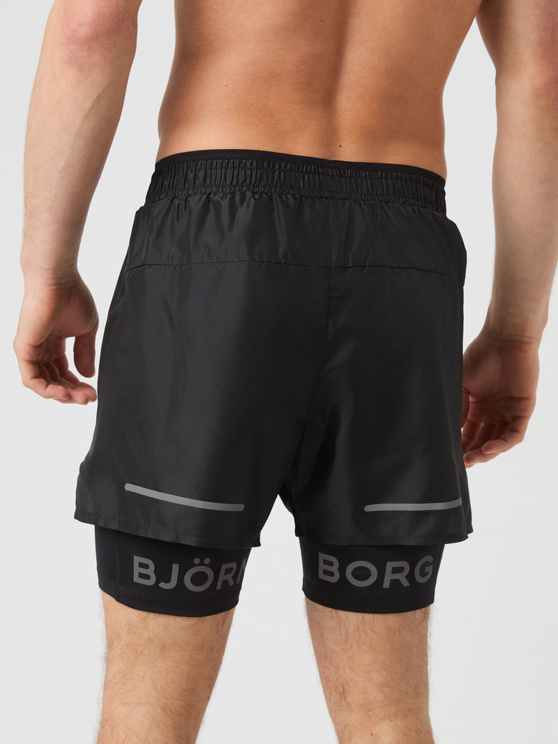 Bjorn Borg | Borg Running Shorts 2 in 1 Heren