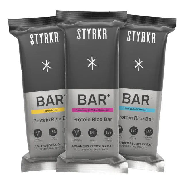 STYRKR Bar+ Proteine Rice Bar Erholungsriegel (74g) 