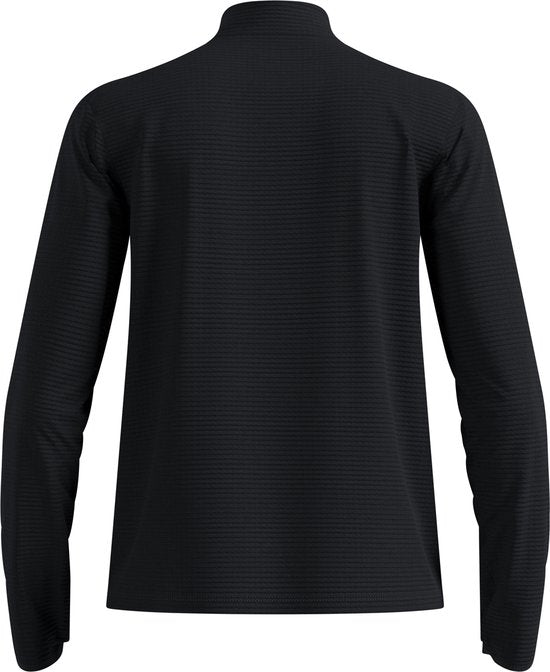 Odlo Mid layer 1/2 zip hardlooptrui Heren - zwart