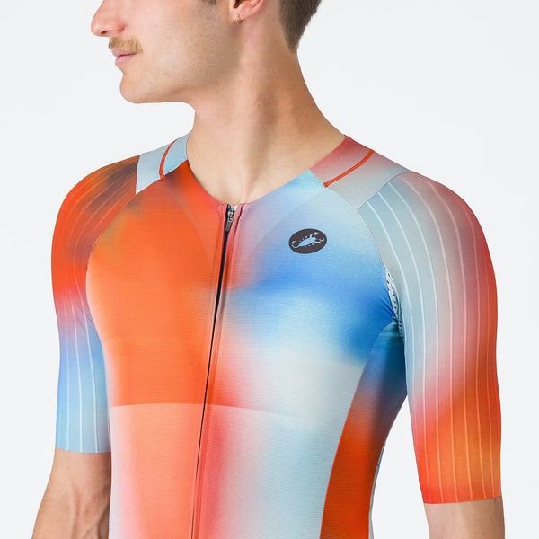 Castelli Free Sanremo 3 Trisuit Short Sleeve Triathlon Men