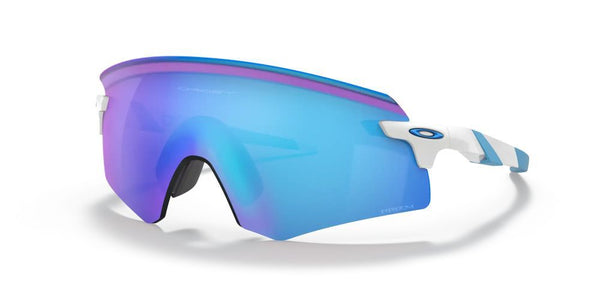 Oakley Encoder Poliert Weiß Radfahren Brille