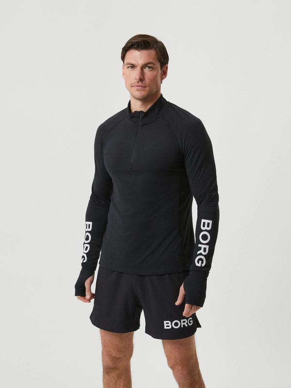 Bjorn Borg Borg Midlayer Half Zip Langarmshirt Herren