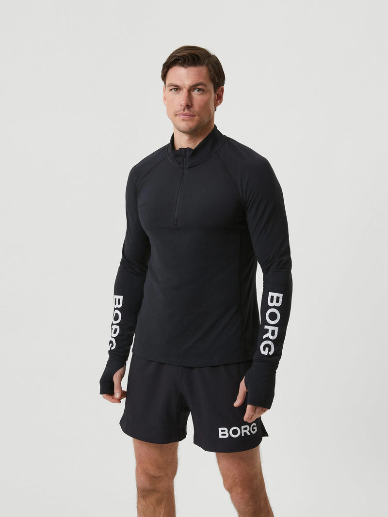 Bjorn Borg Borg Midlayer Half Zip Shirt Lange Ärmel Männer