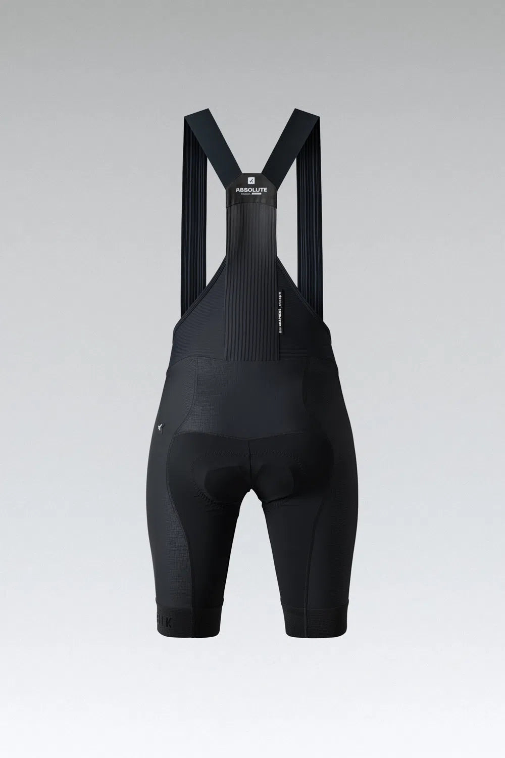 ABSOLUTE 6.1 KURZE TRÄGERHOSE DAMEN SCHWARZ - K9