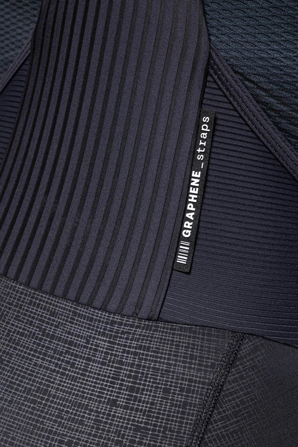 ABSOLUTE 6.1 KURZE TRÄGERHOSE DAMEN SCHWARZ - K9