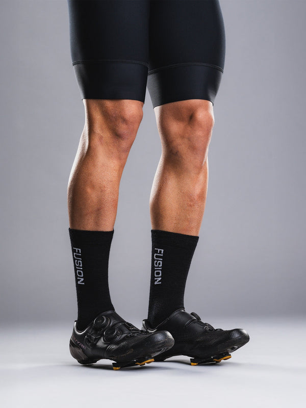 Fusion Merino Fahrradsocken Unisex 