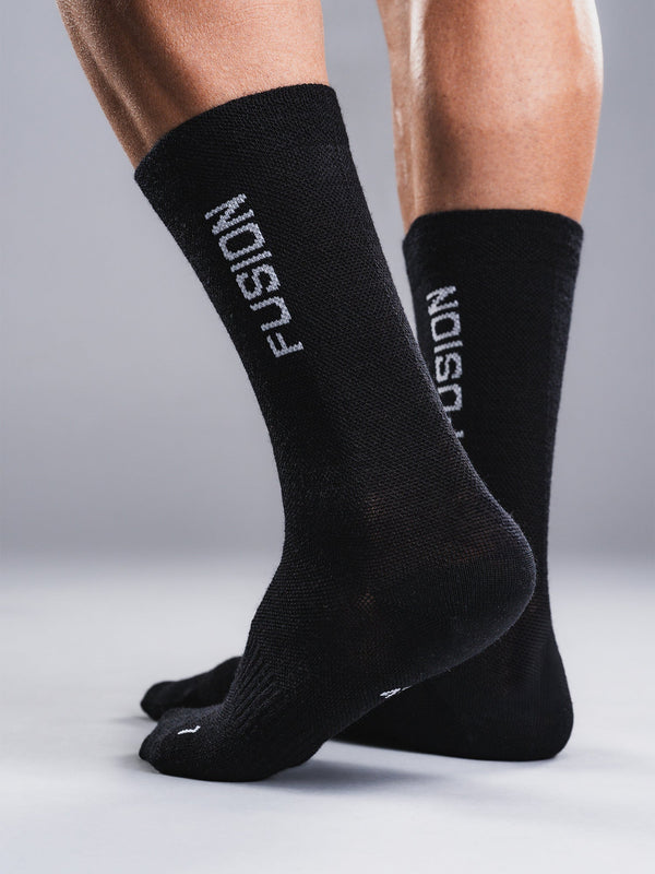 Fusion Merino Fahrradsocken Unisex 
