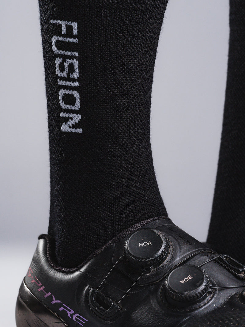 Fusion Merino Fahrradsocken Unisex 