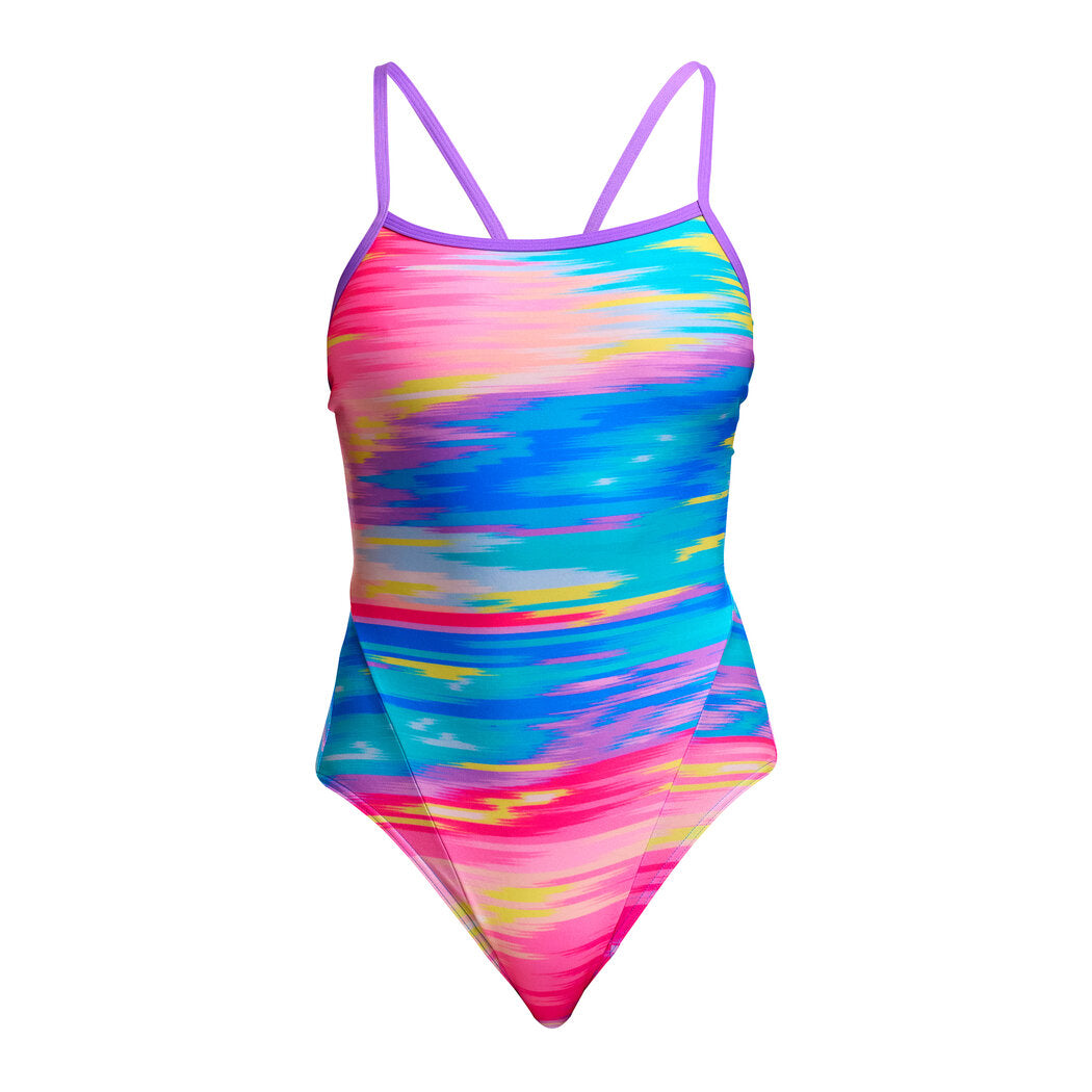 Funkita Single Strap One Piece Tropic Wash Damen Badeanzug