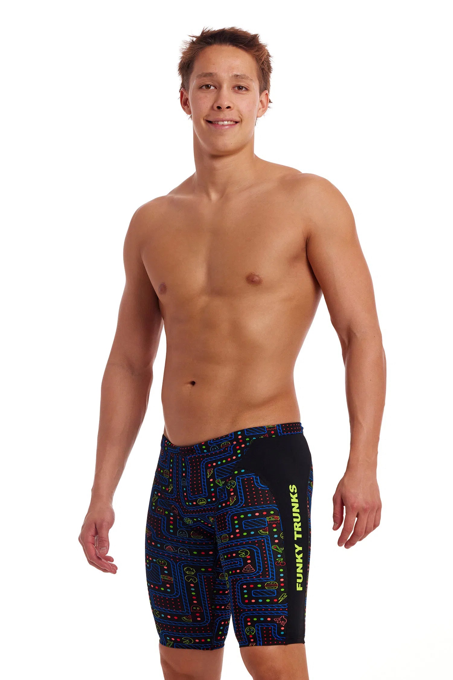 Funky Trunks Training Jammer Chomp Chomp Heren