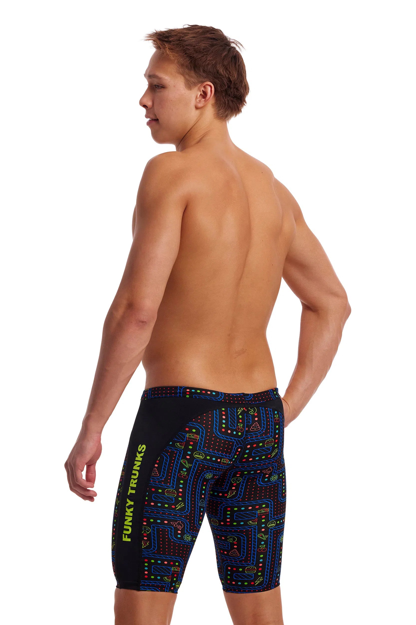 Funky Trunks Training Jammer Chomp Chomp Heren