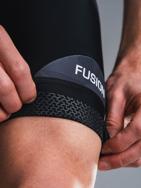 Fusion Tempo! Two Bib Shorts Fietsbroek Kort Heren