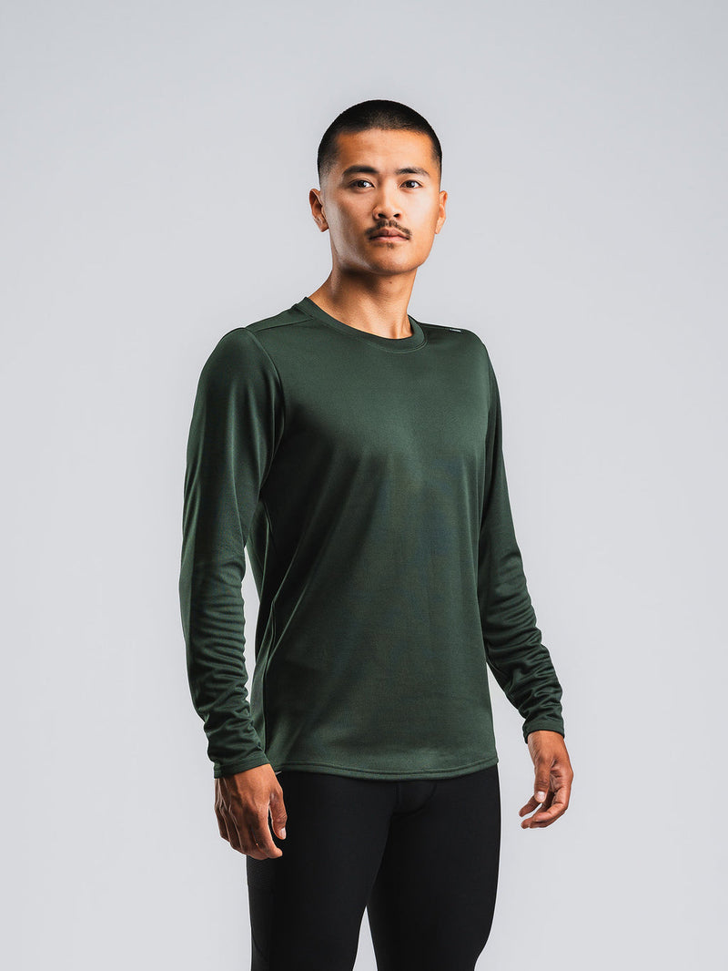 Fusion TEMPO! TWO Laufshirt Langarm Herren 