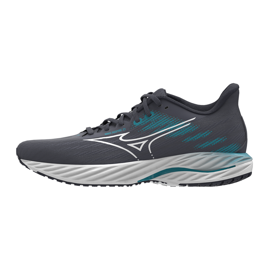 Chaussures de course Mizuno Wave Inspire 21 Homme - Odyssey Gray 