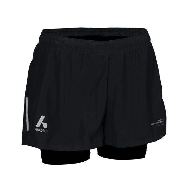 Surpas Hardloopbroek Pace Shorts met Binnenbroek Dames