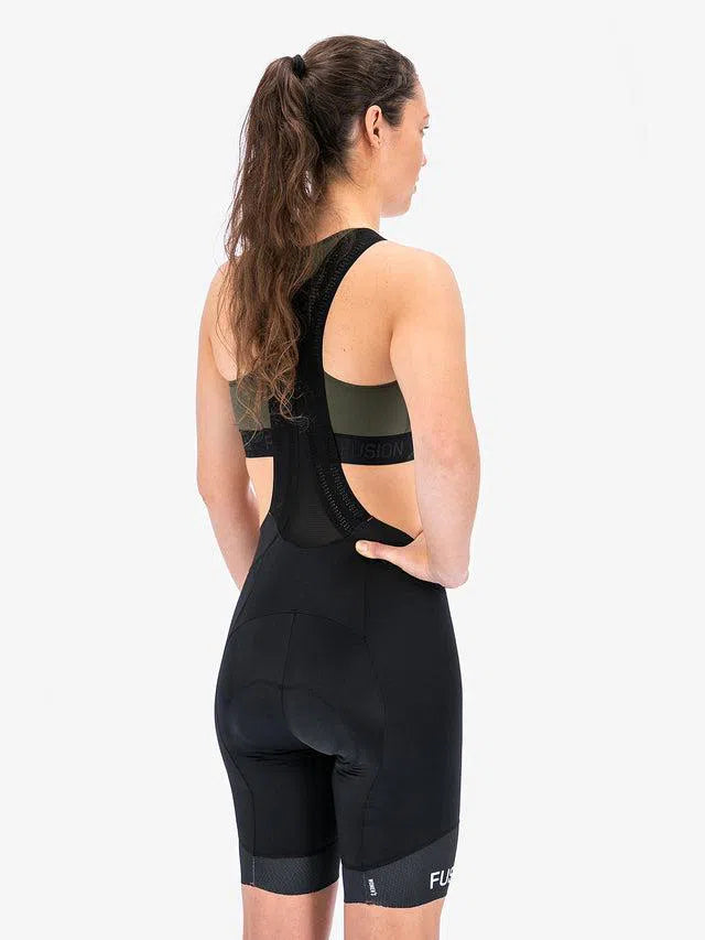 Fusion Tempo! Bib Shorts Fietsbroek Kort Dames