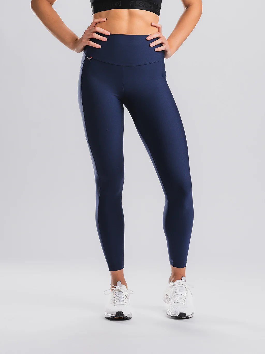 Fusion High Rise Tights Pocket Women 