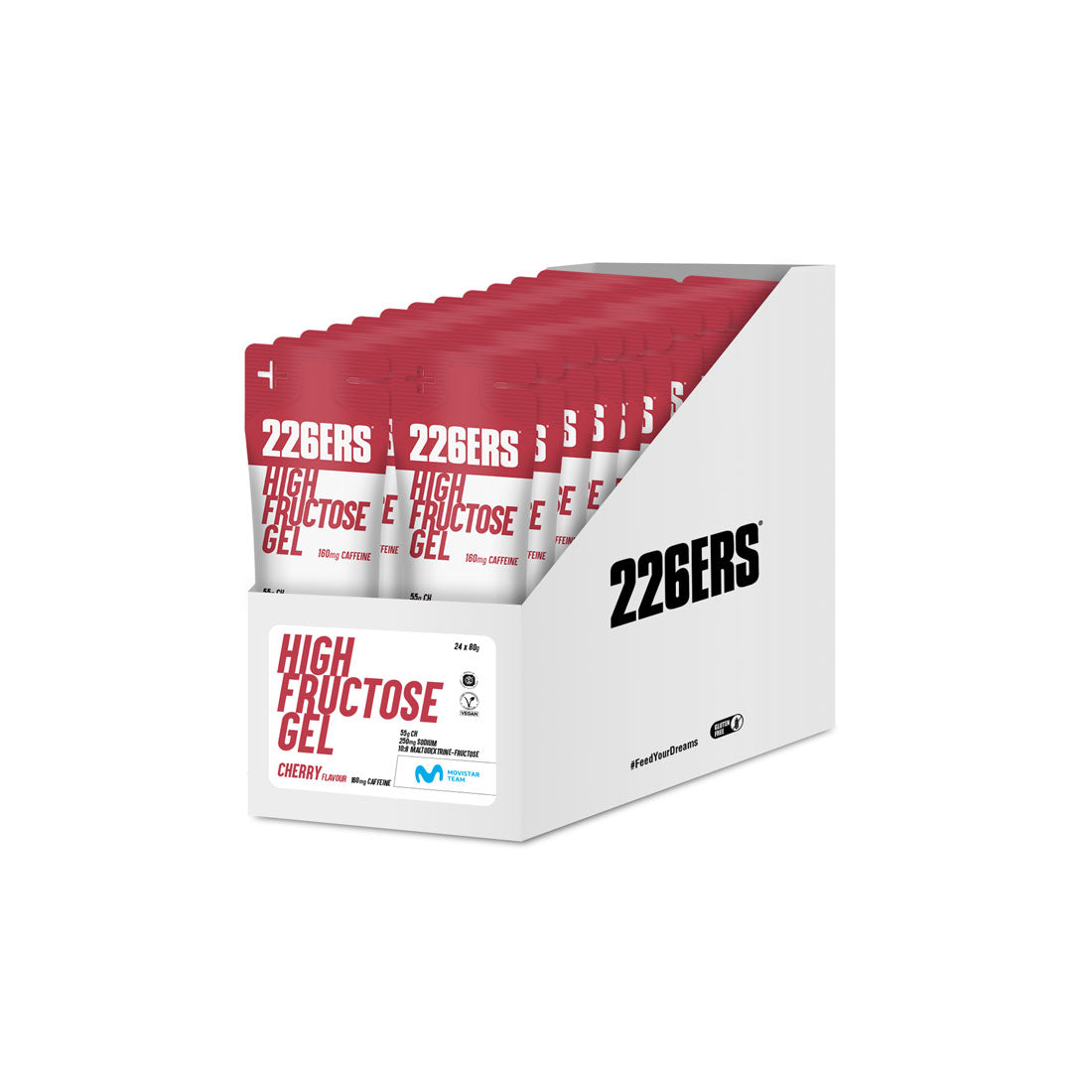 226ERS High Fructose Energiegel Doos (24x80gr)
