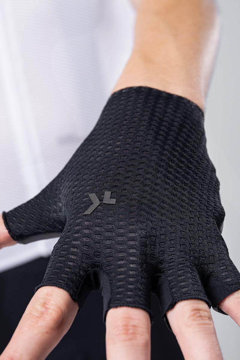 Gobik Fietshandschoenen Black Viper Solid Kort Unisex