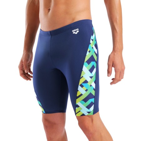 Arena Texture Swim Jammer Heren