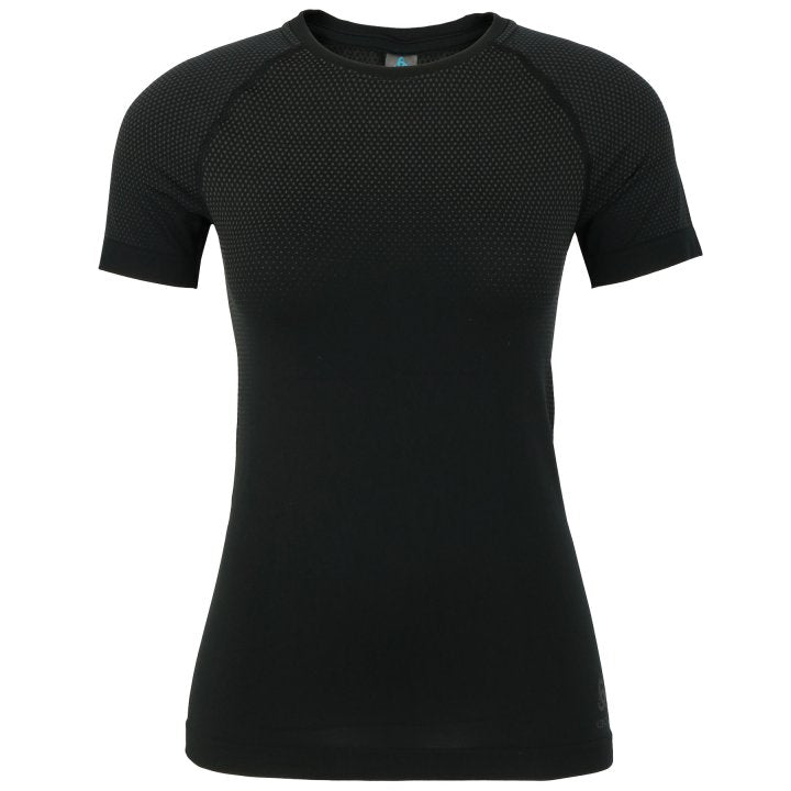 Odlo BL TOP Crew Neck kurzarm Damen - schwarz 