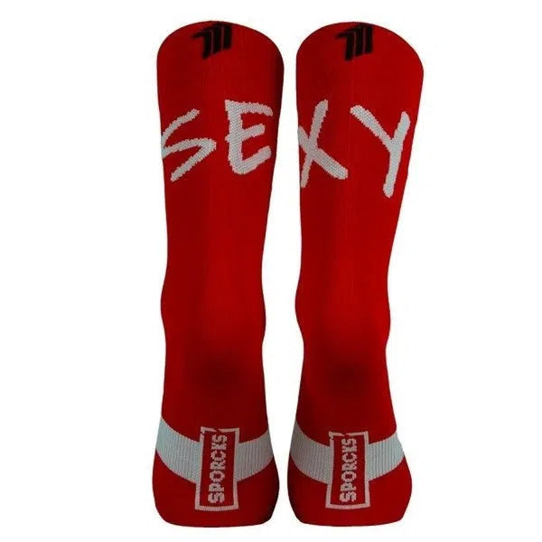 Sporcks Sexy Rote Fahrradsocken