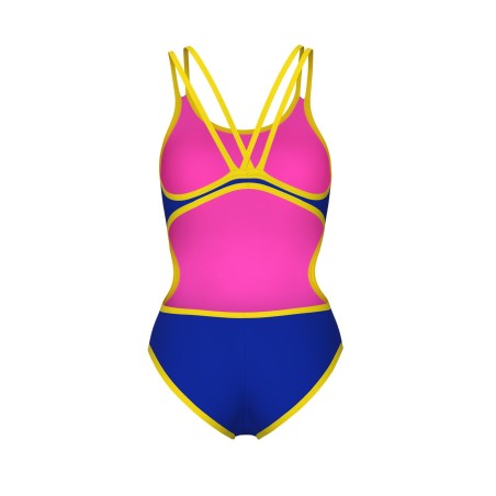 Arena One Double Cross Back One Piece Badpak Dames