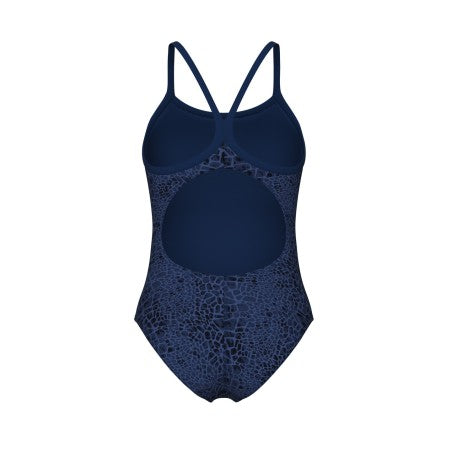 Arena Snakeskin Swimsuit Lightdrop Back Dames
