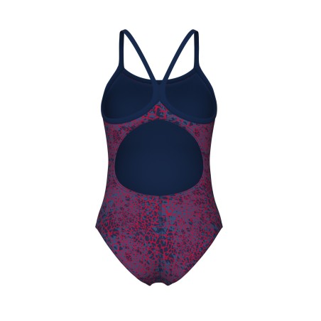 Arena Snakeskin Swimsuit Lightdrop Back Dames